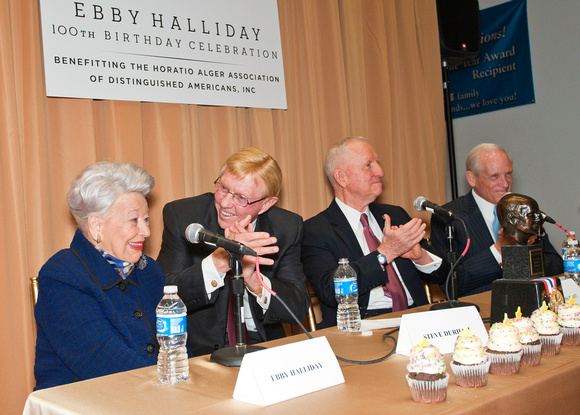 Ebby Halliday 100th birthday party press reception