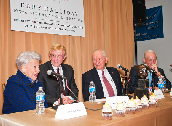 Ebby Halliday 100th birthday party press reception