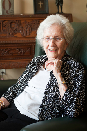 Resident Ruth Oliphant at Manchester Place in Casa Linda